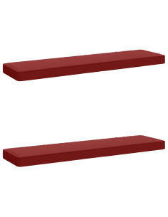 Cuscini per Panchina a 2 Pezzi VUGHT 2 pcs 100% Poliestere 2