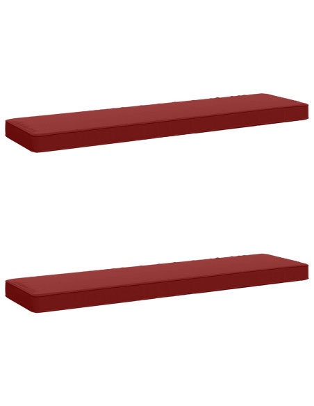 Cuscini per Panchina a 2 Pezzi VUGHT 2 pcs 100% Poliestere