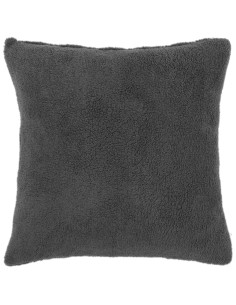 Federa 2 pcs HEERLEN Grigio Scuro 65 x 65 cm Bouclé 2
