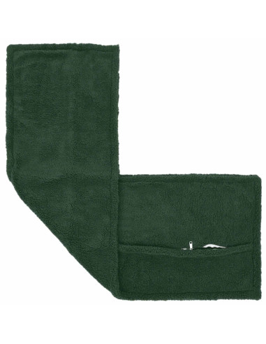 Federa 2 pcs HOUTEN Verde Scuro 40 x 145 cm Bouclé