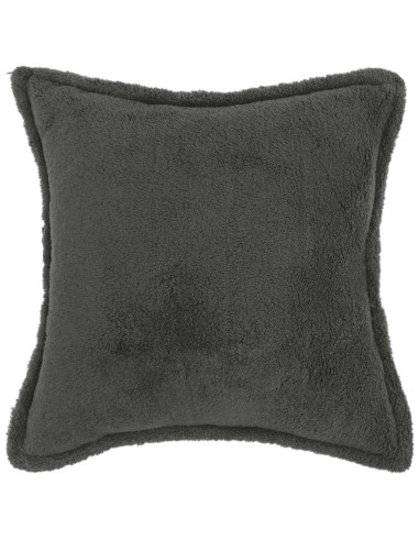 Federa 2 pcs HOUTEN Grigio Scuro 35 x 35 cm Bouclé