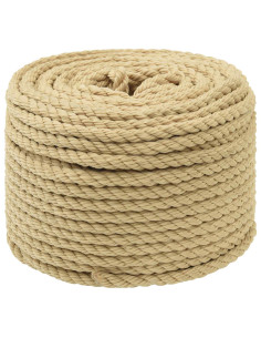 Corda multiuso 8 mm 100 m Naturale PP 420 kg Carico massimo