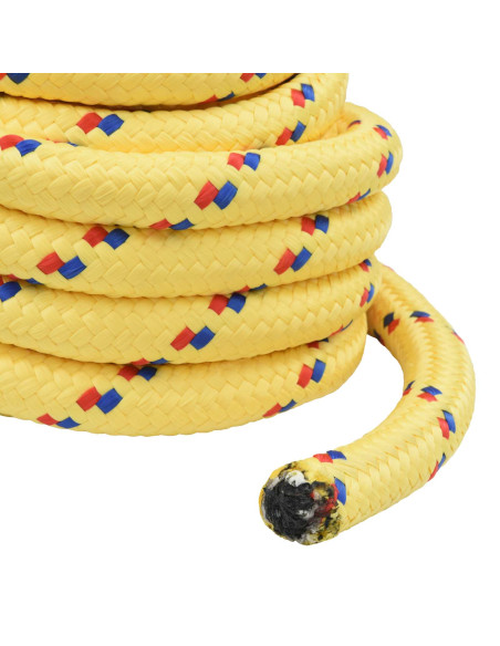 Corda multiuso 50 mm 5 m Giallo PP 15000 kg Carico massimo