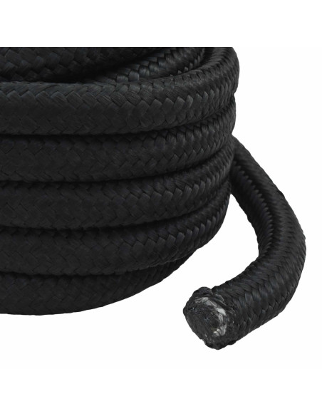 Corda multiuso 30 mm 25 m Nero PP 5400 kg Carico massimo