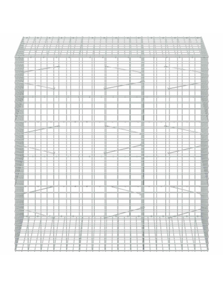 Gabione con Filo da 3,5 mm e Rete da 5x10 cm 150x100x150 cm