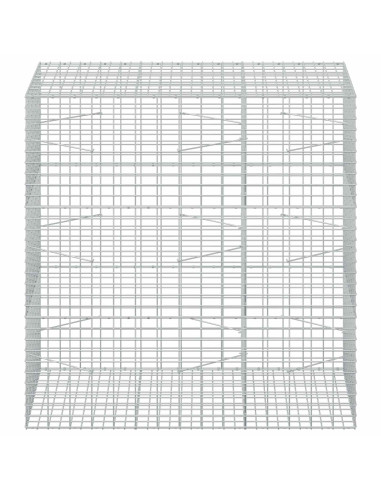 Gabione con Filo da 3,5 mm e Rete da 5x10 cm 150x100x150 cm