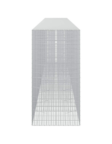 Gabione con Filo da 3,5 mm e Rete da 5x10 cm 850x100x200 cm