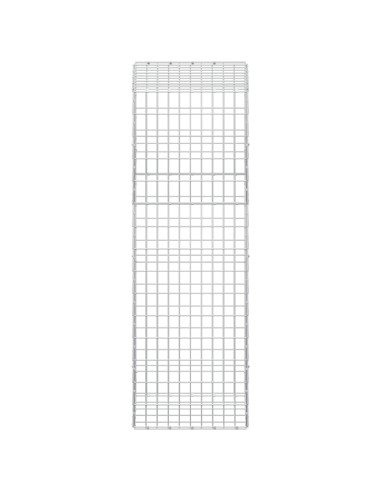 Gabione con Filo da 3,5 mm e Rete da 5x10 cm 50x50x150 cm