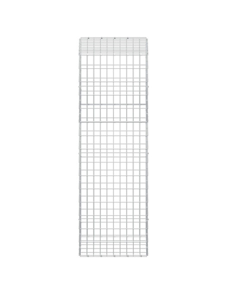 Gabione con Filo da 3,5 mm e Rete da 5x10 cm 50x50x150 cm