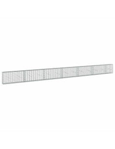 Gabione con Filo da 3,5 mm e Rete da 5x10 cm 650x20x50 cm 2