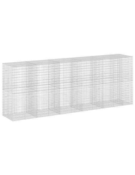 Gabione con Filo da 3,5 mm e Rete da 5x10 cm 550x100x200 cm