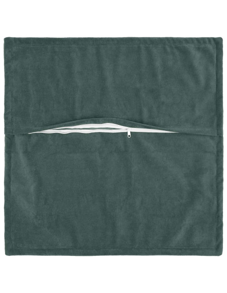 Cuscino con cuscino HOUTEN 6 pz Blu mare Fleece in microfibra