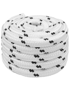 Corda multiuso 25 mm 25 m Bianco Poliestere