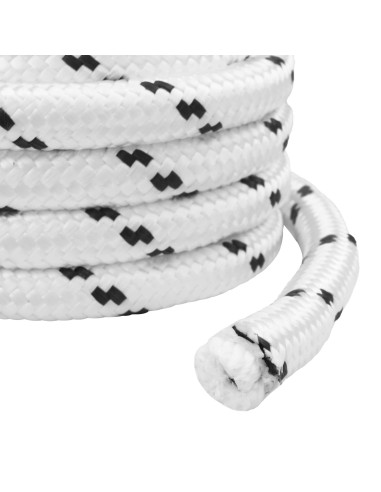 Corda multiuso 25 mm 25 m Bianco Poliestere