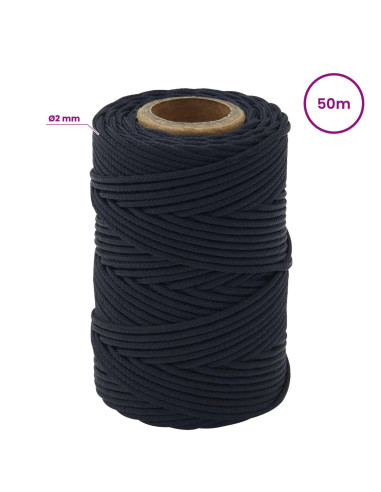 Corda multiuso 2 mm 50 m Blu Reale Poliestere