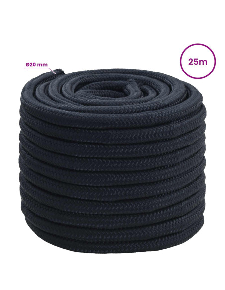Corda multiuso 20 mm 25 m Blu Reale Poliestere