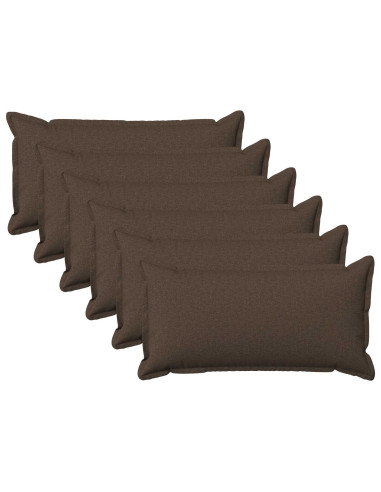 Federa 6 pcs HOUTEN Tortora 40 x 80 cm Lino