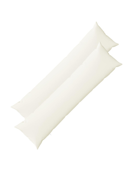 Federa 2 pz HEERLEN Bianco 40 x 145 cm Tessuto