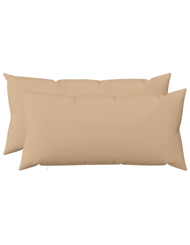 Federa 2 pz HEERLEN Crema 40 x 80 cm Tessuto