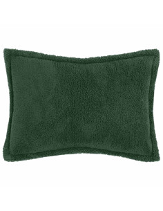 Federa 2 pcs HOUTEN Verde Scuro 40 x 60 cm Bouclé 2