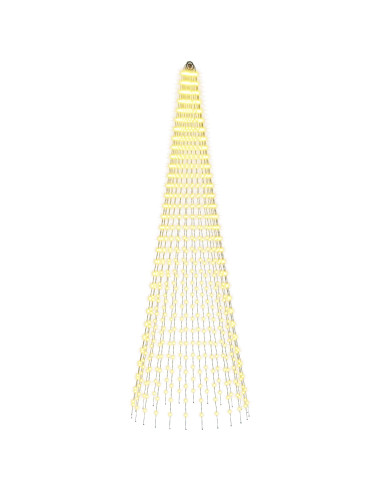 Luci per albero di Natale con 24 LED 744 LED Bianco caldo