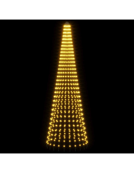 Luci per albero di Natale con 24 LED 744 LED Bianco caldo
