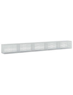 Gabione con filo da 3,5 mm e rete da 5x2,5 cm 500x50x50 cm 2