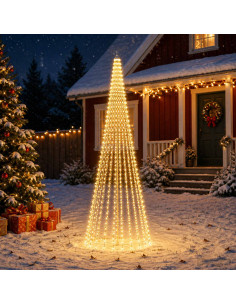 Luci per albero di Natale con 28 LED 1148 LED Bianco caldo