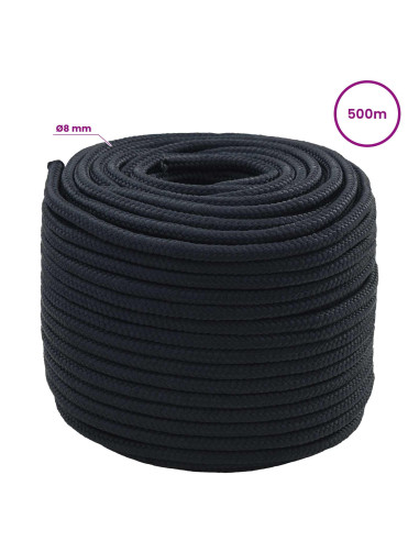 Corda multiuso 8 mm 500 m Blu Reale Poliestere