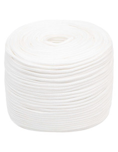 Corda multiuso 8 mm 25 m Bianco PP 420 kg Carico massimo 2