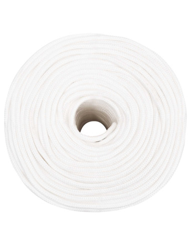 Corda multiuso 8 mm 25 m Bianco PP 420 kg Carico massimo