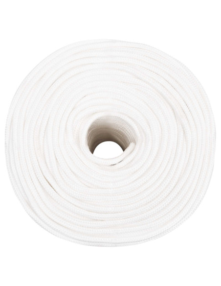 Corda multiuso 8 mm 25 m Bianco PP 420 kg Carico massimo