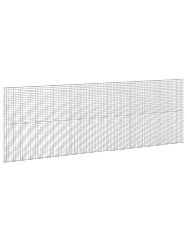 Gabione con filo da 5 mm e rete da 5x5 cm 600x10x200 cm
