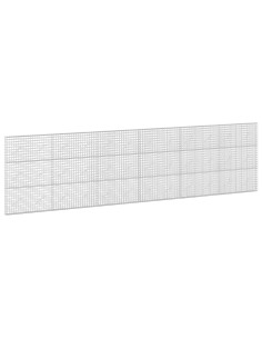 Gabione con filo da 5 mm e rete da 5x5 cm 600x10x150 cm 2