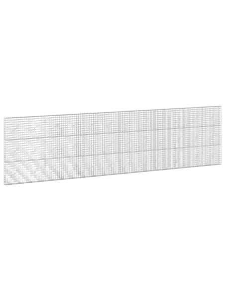 Gabione con filo da 5 mm e rete da 5x5 cm 600x10x150 cm