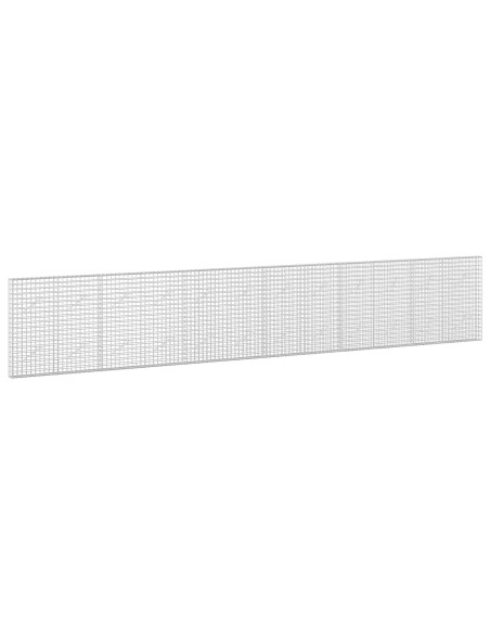Gabione con filo da 5 mm e rete da 5x5 cm 600x10x100 cm