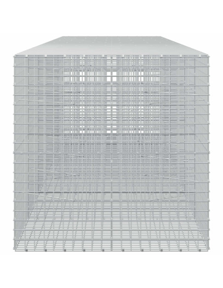 Gabione con filo da 5 mm e rete da 5x5 cm 600x100x100 cm