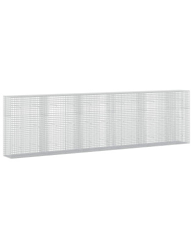 Gabione con filo da 5 mm e rete da 5x5 cm 550x50x150 cm