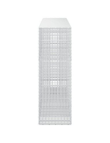 Gabione con filo da 5 mm e rete da 5x5 cm 550x50x150 cm