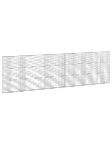 Gabione con filo da 5 mm e rete da 5x5 cm 550x20x150 cm