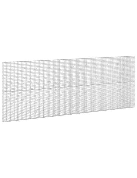 Gabione con filo da 5 mm e rete da 5x5 cm 550x10x200 cm