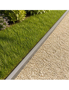 Profilo di copertura per giardino 10 pz 100 x 5 x 5 cm