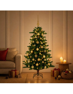 Artificial Christmas Tree with Bauble 150 cm 150 LED