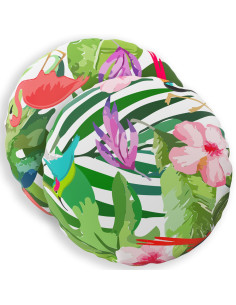Cuscino con cuscino HEERLEN 2 pz Multicolore Poliestere 2