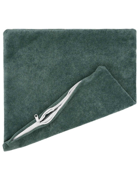 Federa 2 pcs HEERLEN Blu mare 50 x 50 cm Fleece in microfibra