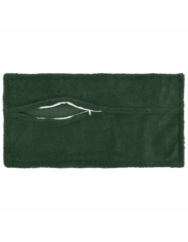 Federa 6 pcs HOUTEN Verde Scuro 40 x 70 cm Bouclé