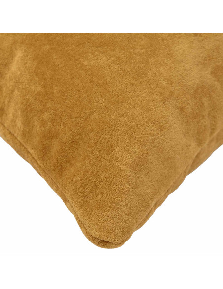 Federa 2 pcs HEERLEN Giallo 50 x 50 cm Fleece in microfibra