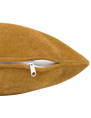 Federa 2 pcs HEERLEN Giallo 50 x 50 cm Fleece in microfibra
