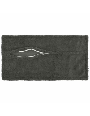 Federa 2 pcs HOUTEN Grigio Scuro 40 x 70 cm Bouclé