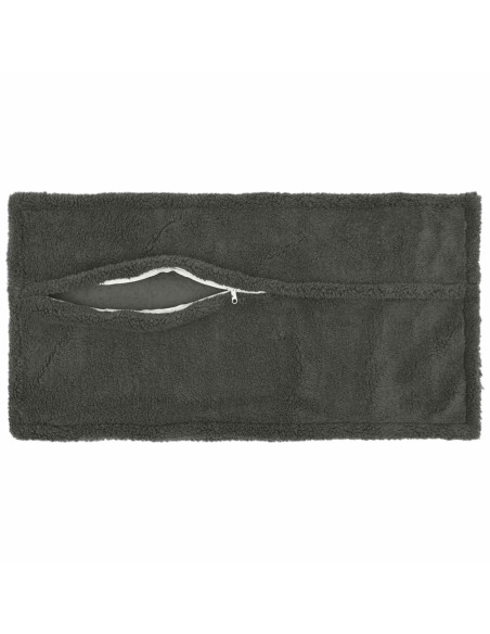 Federa 2 pcs HOUTEN Grigio Scuro 40 x 70 cm Bouclé